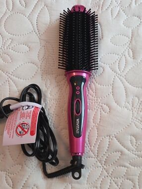 Vivitar Pink Hot Air Styling Brush - Volumize & Smooth